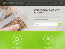 Tablet Screenshot of biobasedbouwen.nl